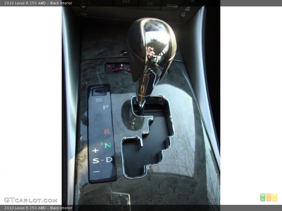 Black Interior Transmission for the 2010 Lexus IS 250 AWD #42595800