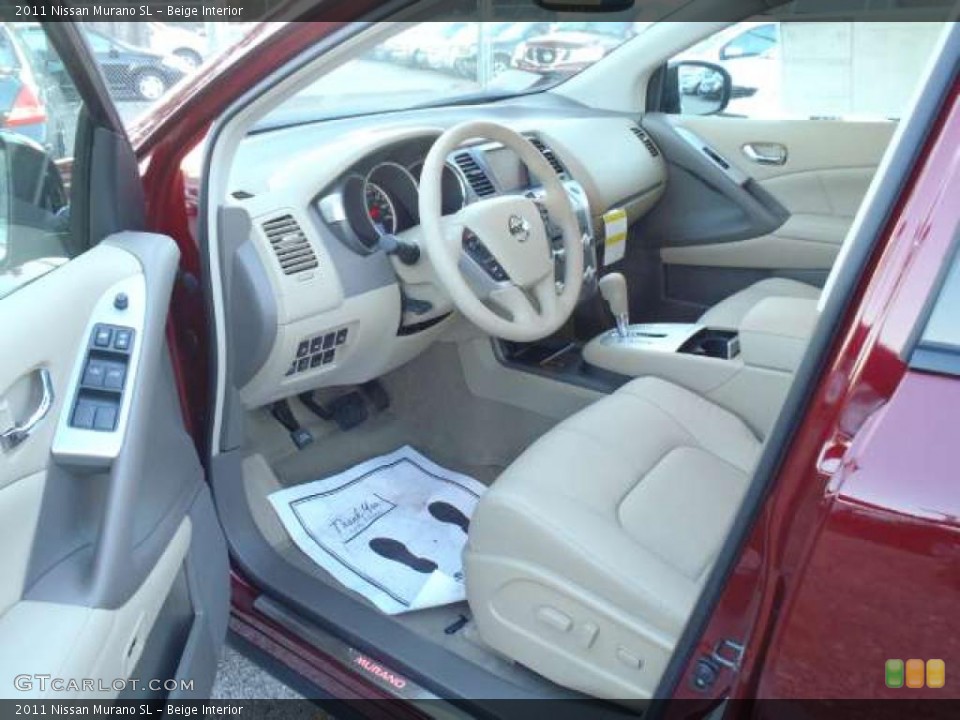 Beige Interior Photo for the 2011 Nissan Murano SL #42598140