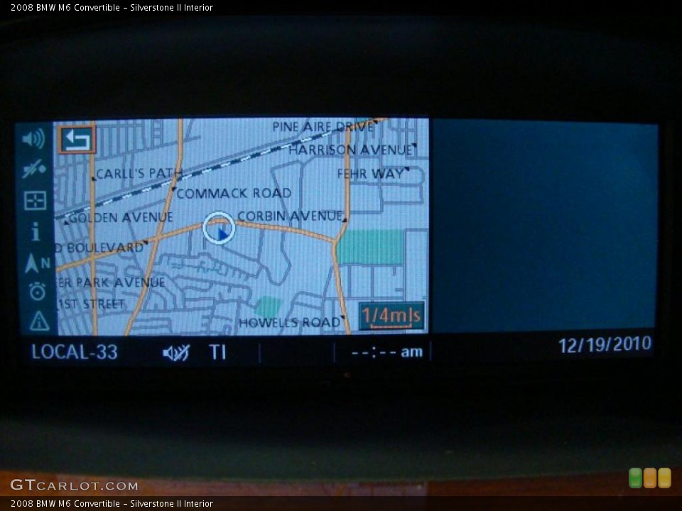 Silverstone II Interior Navigation for the 2008 BMW M6 Convertible #42599140