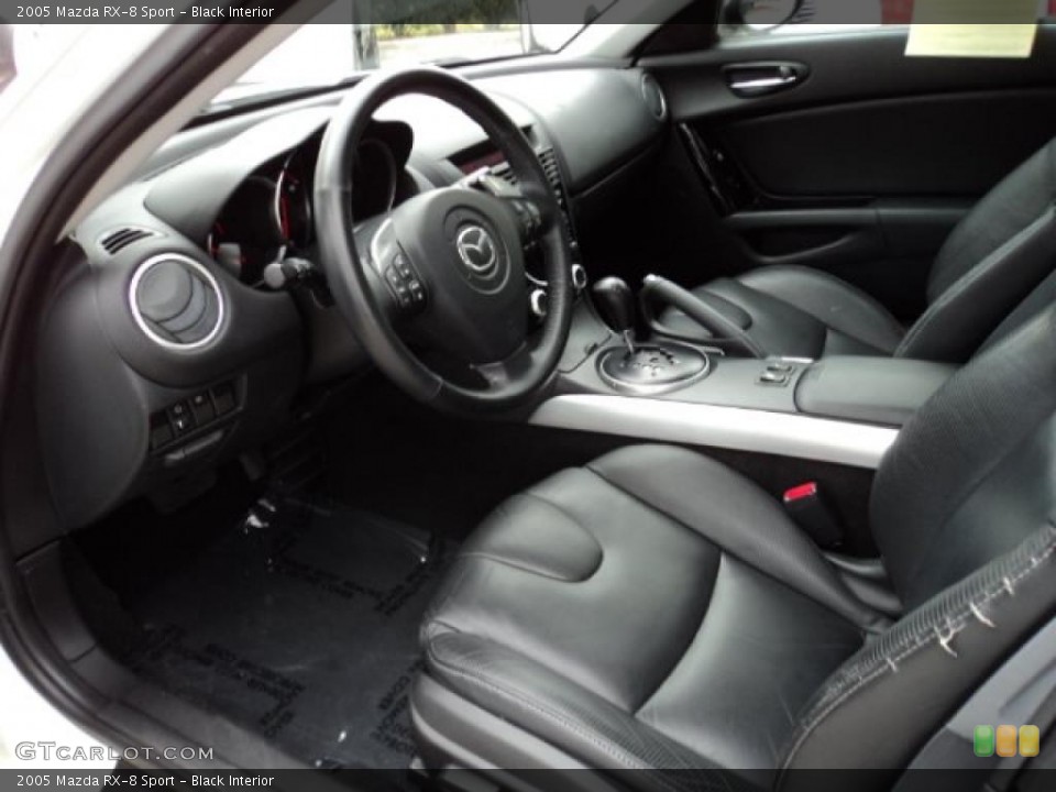 Black Interior Photo for the 2005 Mazda RX-8 Sport #42603612