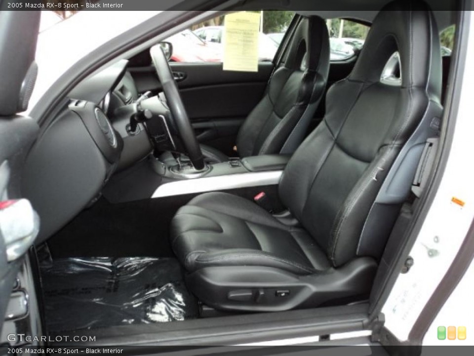 Black Interior Photo for the 2005 Mazda RX-8 Sport #42603648