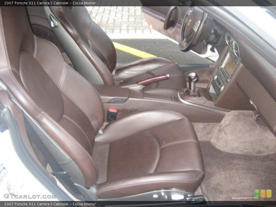 Cocoa Interior Photo for the 2007 Porsche 911 Carrera S Cabriolet #42605864