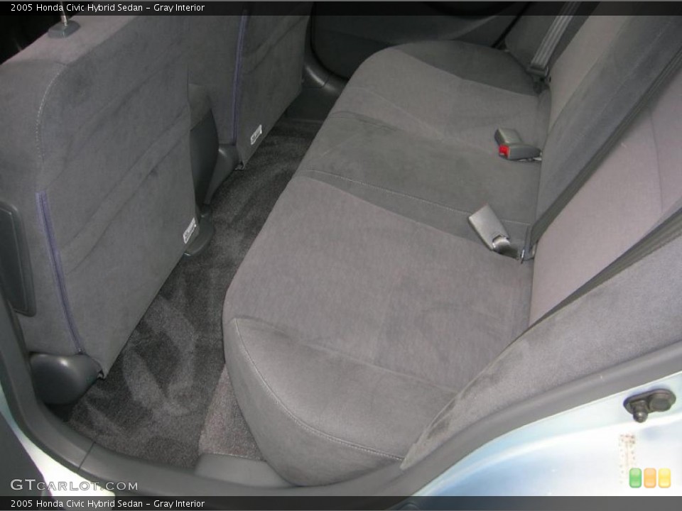 Gray Interior Photo for the 2005 Honda Civic Hybrid Sedan #42607420