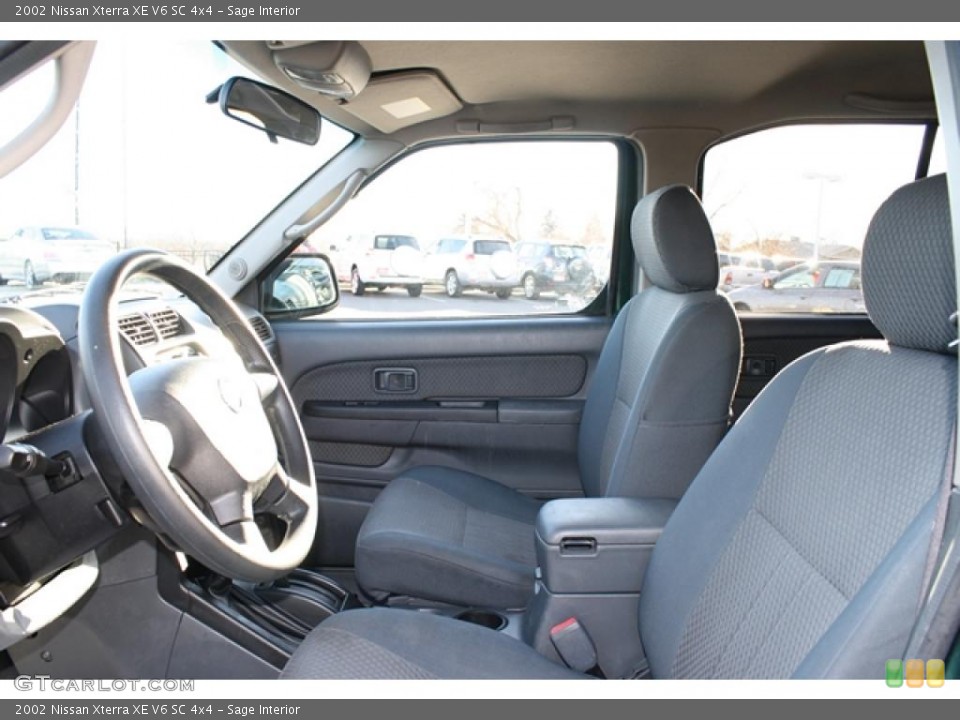 Sage Interior Photo for the 2002 Nissan Xterra XE V6 SC 4x4 #42608124