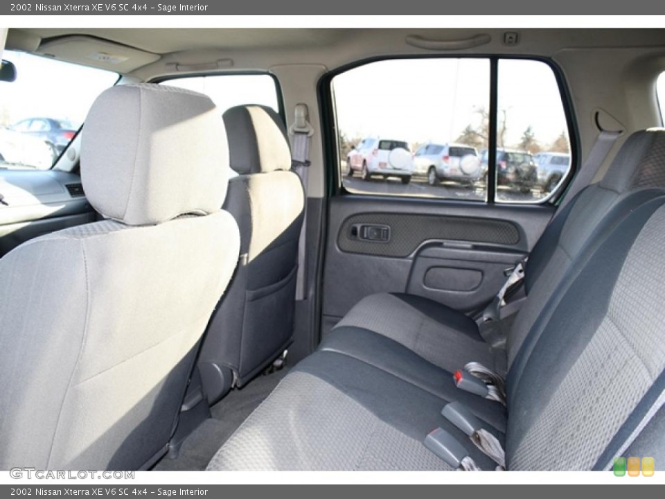 Sage Interior Photo for the 2002 Nissan Xterra XE V6 SC 4x4 #42608140
