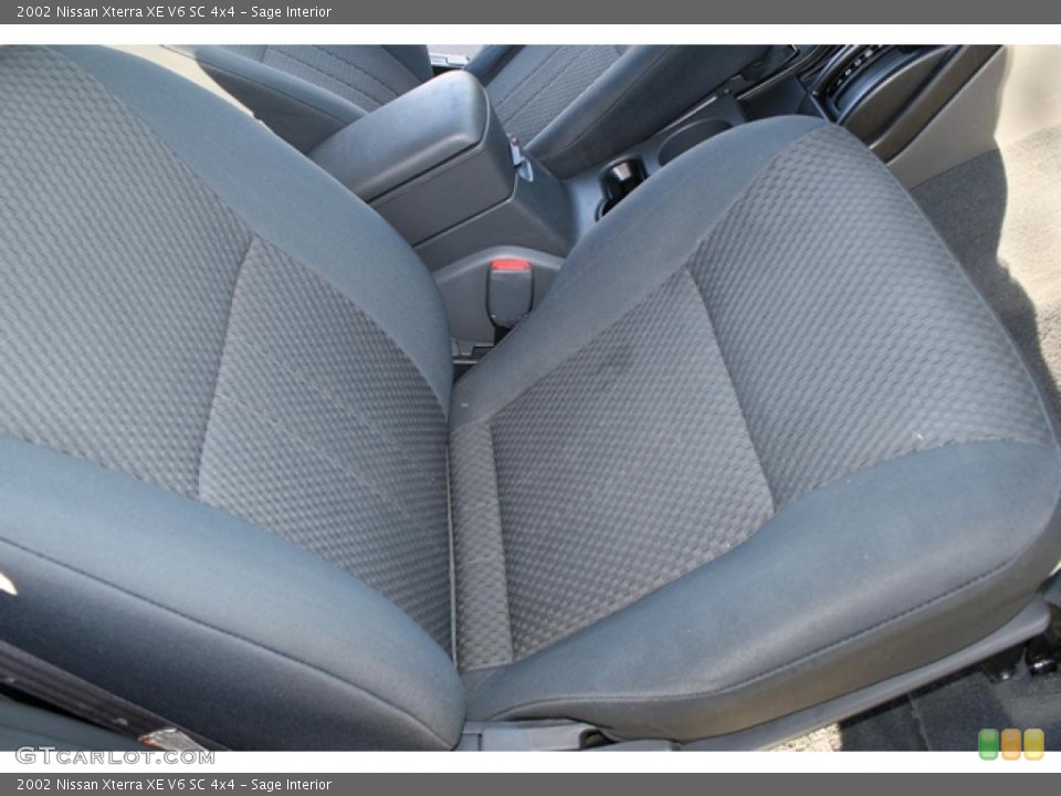 Sage Interior Photo for the 2002 Nissan Xterra XE V6 SC 4x4 #42608172