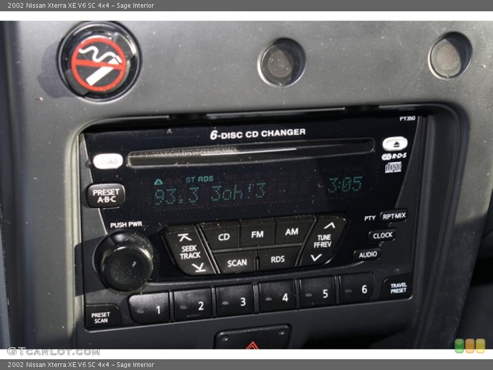 Sage Interior Controls for the 2002 Nissan Xterra XE V6 SC 4x4 #42608304