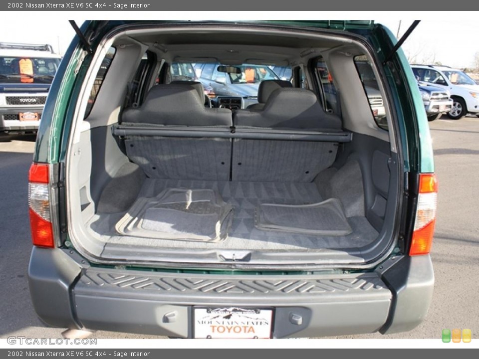 Sage Interior Trunk for the 2002 Nissan Xterra XE V6 SC 4x4 #42608412