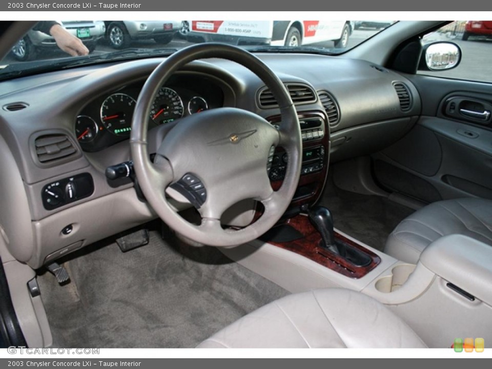 Taupe 2003 Chrysler Concorde Interiors