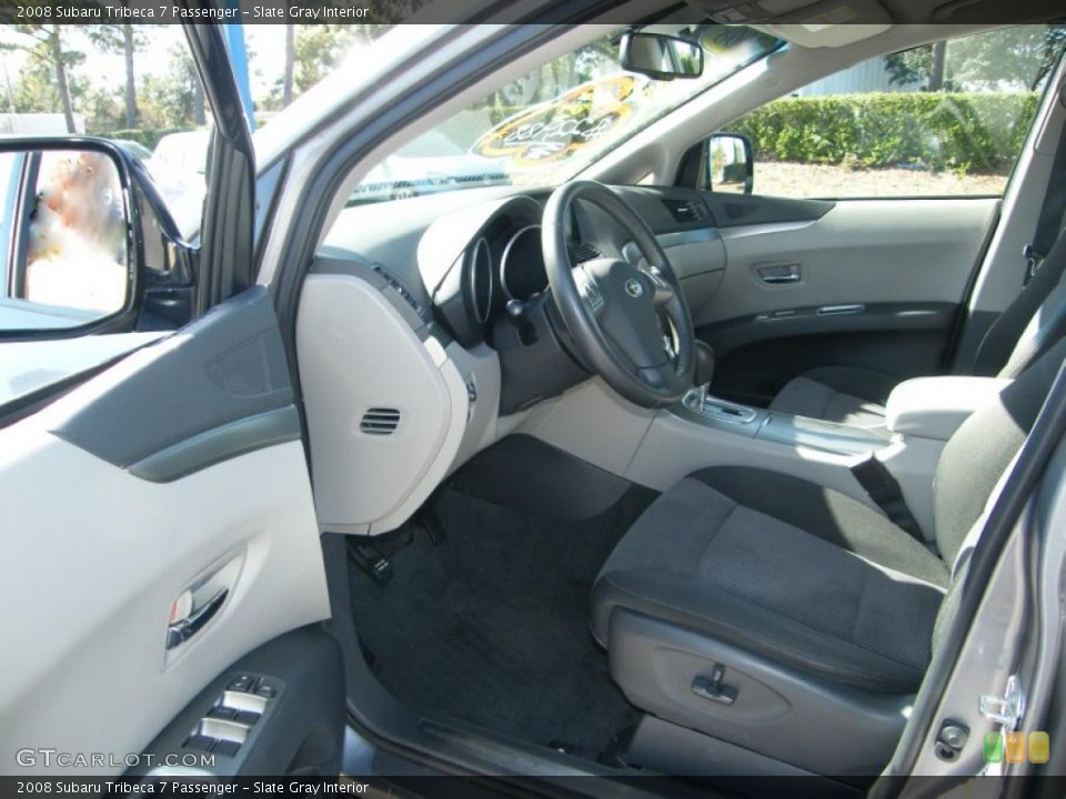 Slate Gray Interior Photo for the 2008 Subaru Tribeca 7 Passenger #42609592