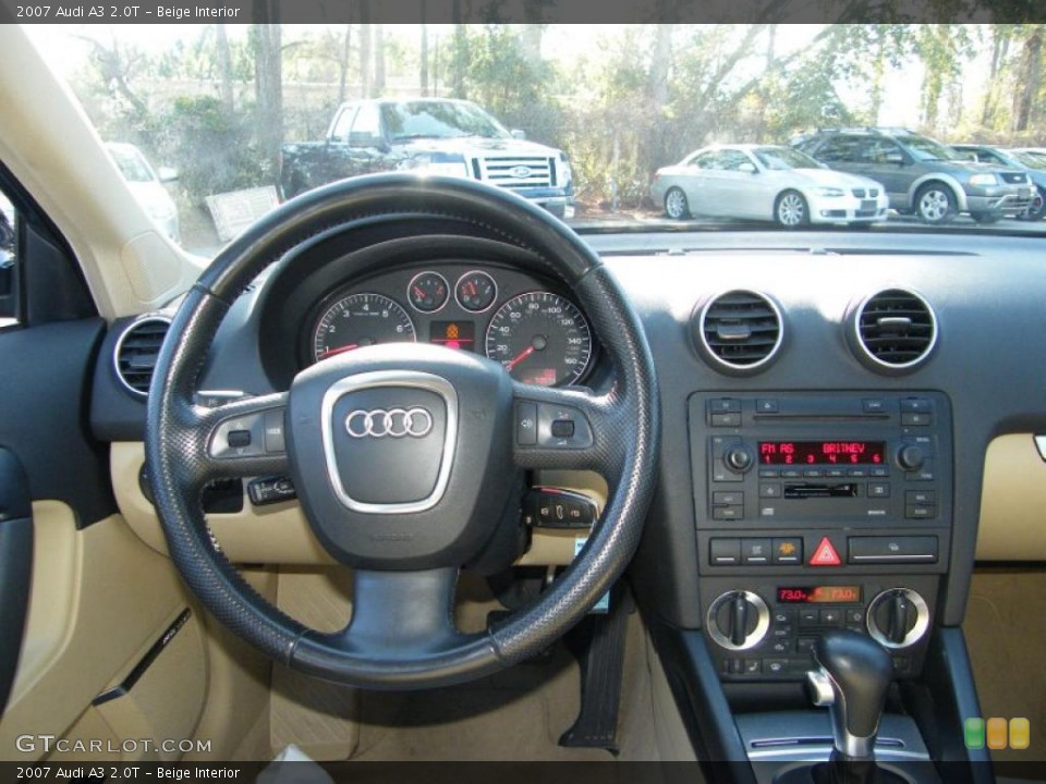 Beige Interior Dashboard for the 2007 Audi A3 2.0T #42610628