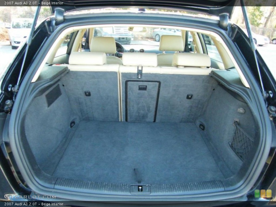 Beige Interior Trunk for the 2007 Audi A3 2.0T #42610716