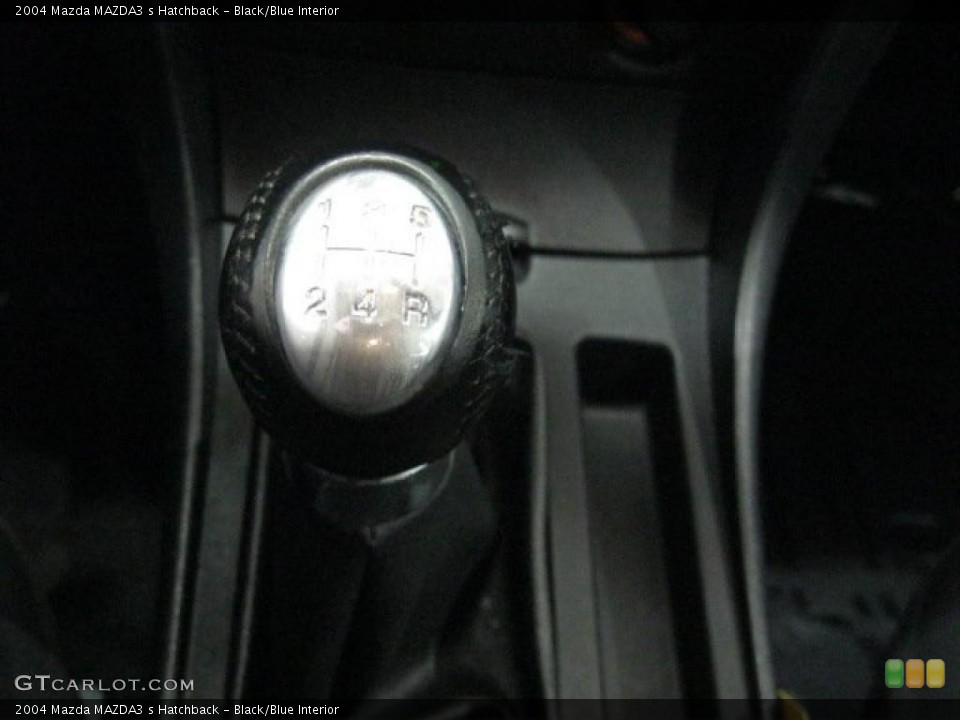 Black/Blue Interior Transmission for the 2004 Mazda MAZDA3 s Hatchback #42612812