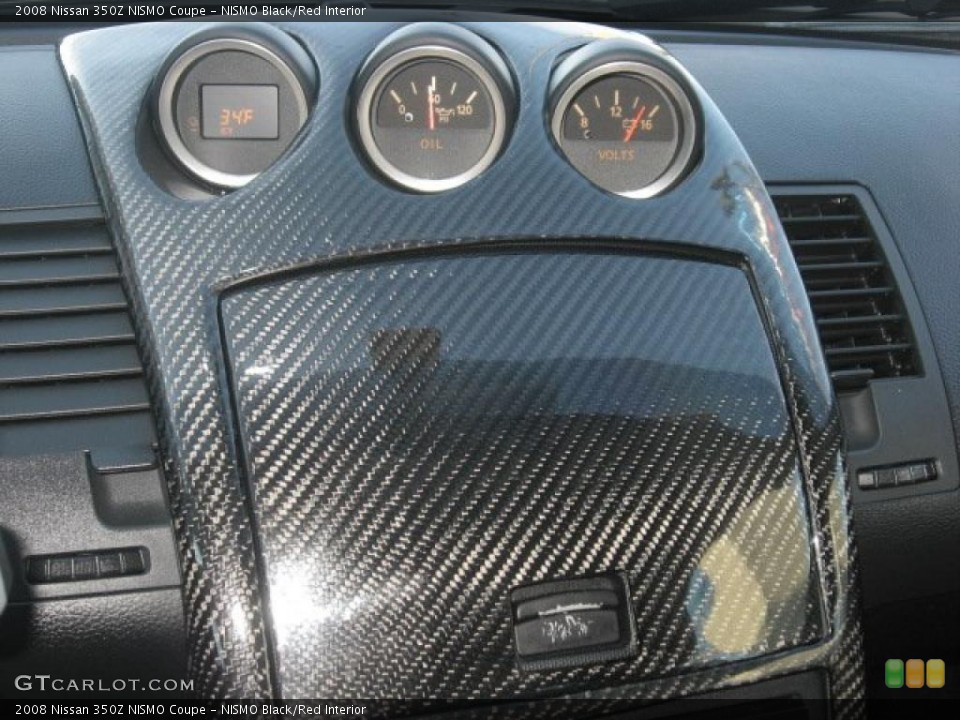 NISMO Black/Red Interior Gauges for the 2008 Nissan 350Z NISMO Coupe #42614764