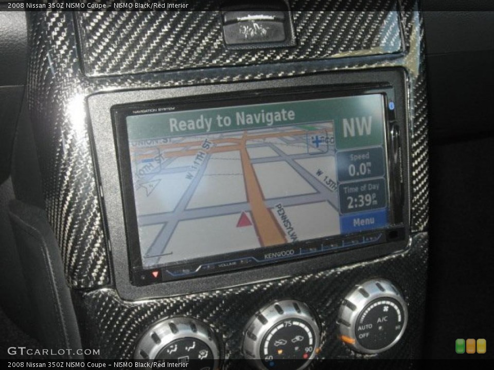 NISMO Black/Red Interior Navigation for the 2008 Nissan 350Z NISMO Coupe #42614996