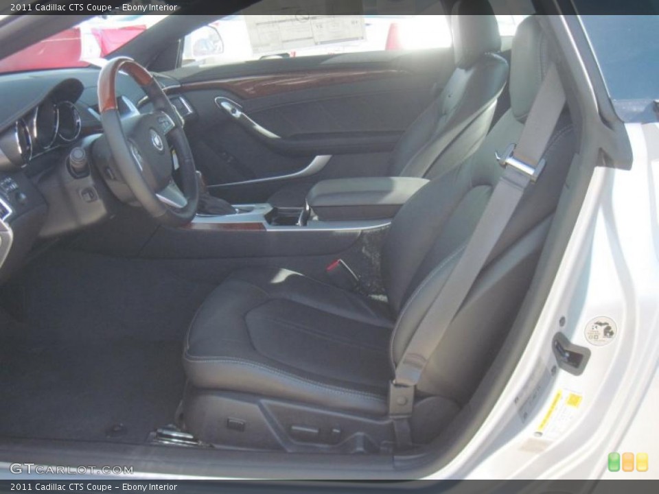 Ebony Interior Photo for the 2011 Cadillac CTS Coupe #42616156