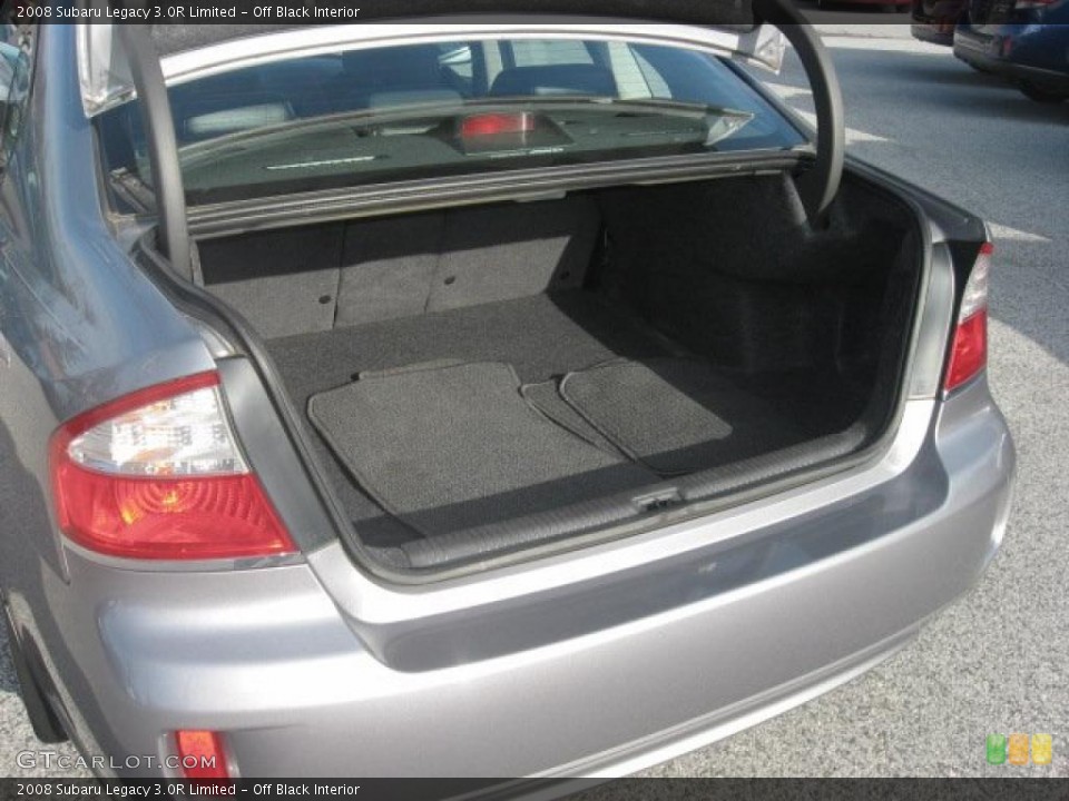 Off Black Interior Trunk for the 2008 Subaru Legacy 3.0R Limited #42616272