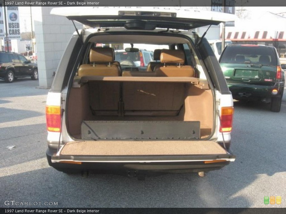 Dark Beige Interior Trunk for the 1997 Land Rover Range Rover SE #42617108