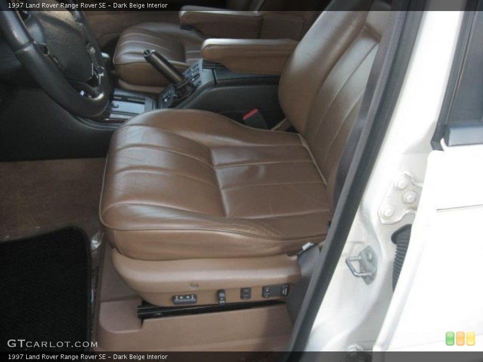 Dark Beige Interior Photo for the 1997 Land Rover Range Rover SE #42617180