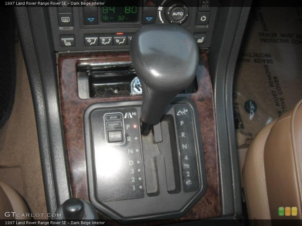 Dark Beige Interior Transmission for the 1997 Land Rover Range Rover SE #42617236
