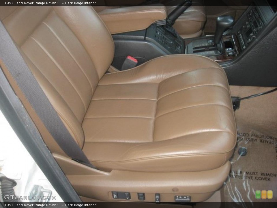 Dark Beige Interior Photo for the 1997 Land Rover Range Rover SE #42617244