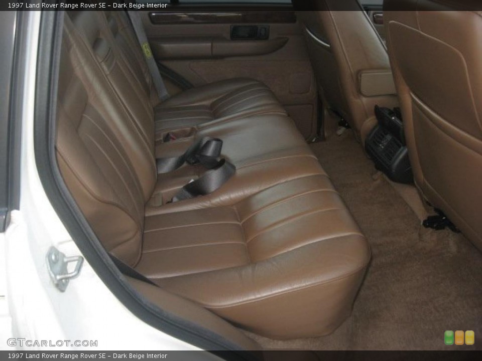 Dark Beige Interior Photo for the 1997 Land Rover Range Rover SE #42617260