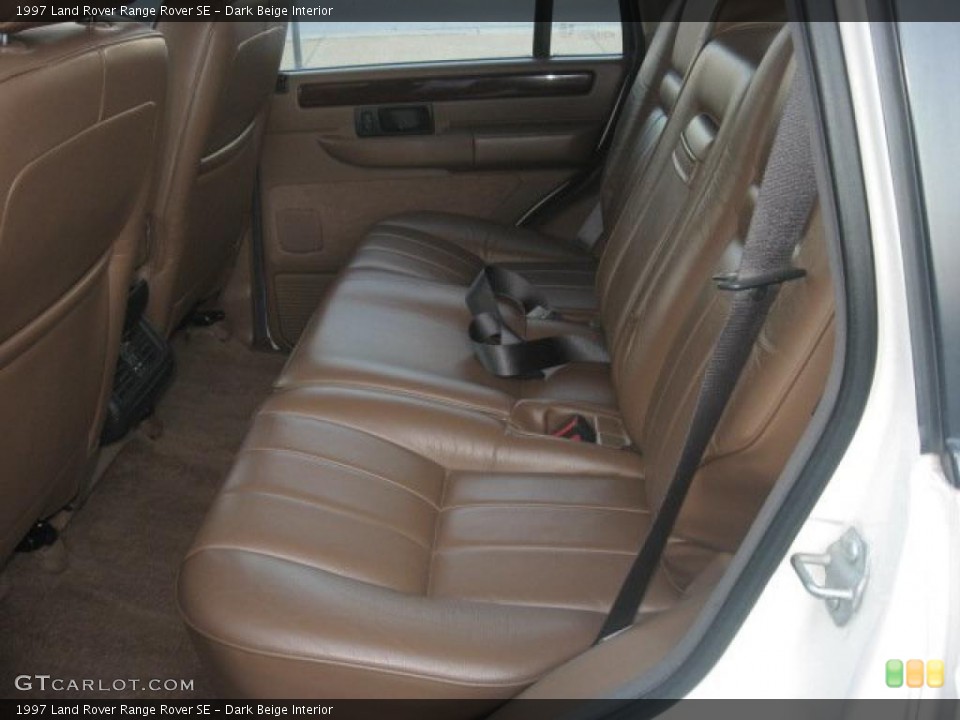 Dark Beige Interior Photo for the 1997 Land Rover Range Rover SE #42617276