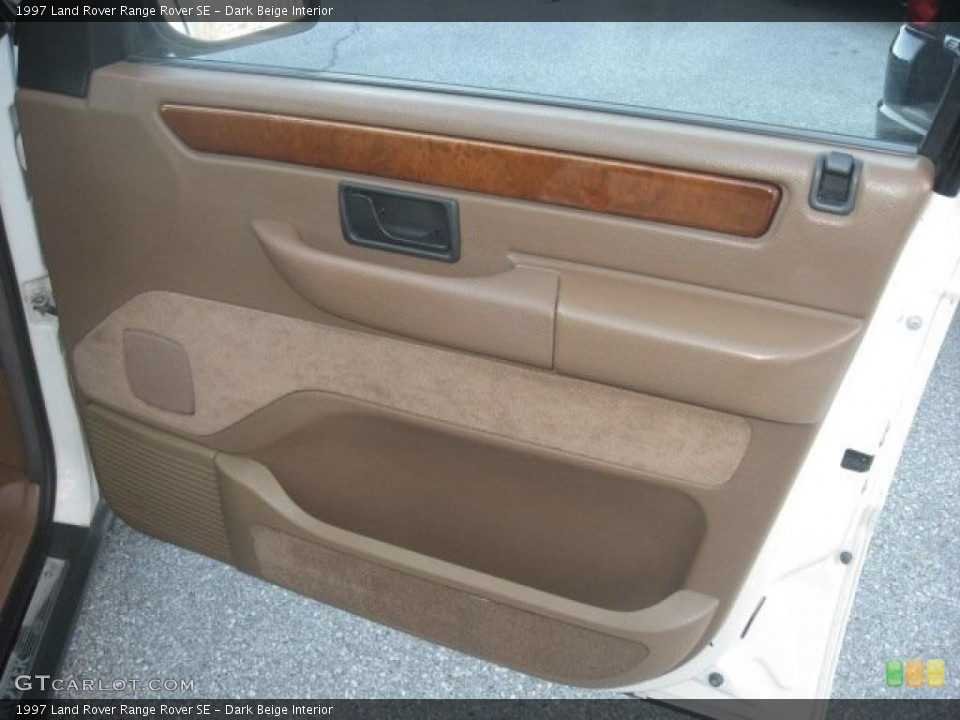 Dark Beige Interior Door Panel for the 1997 Land Rover Range Rover SE #42617296