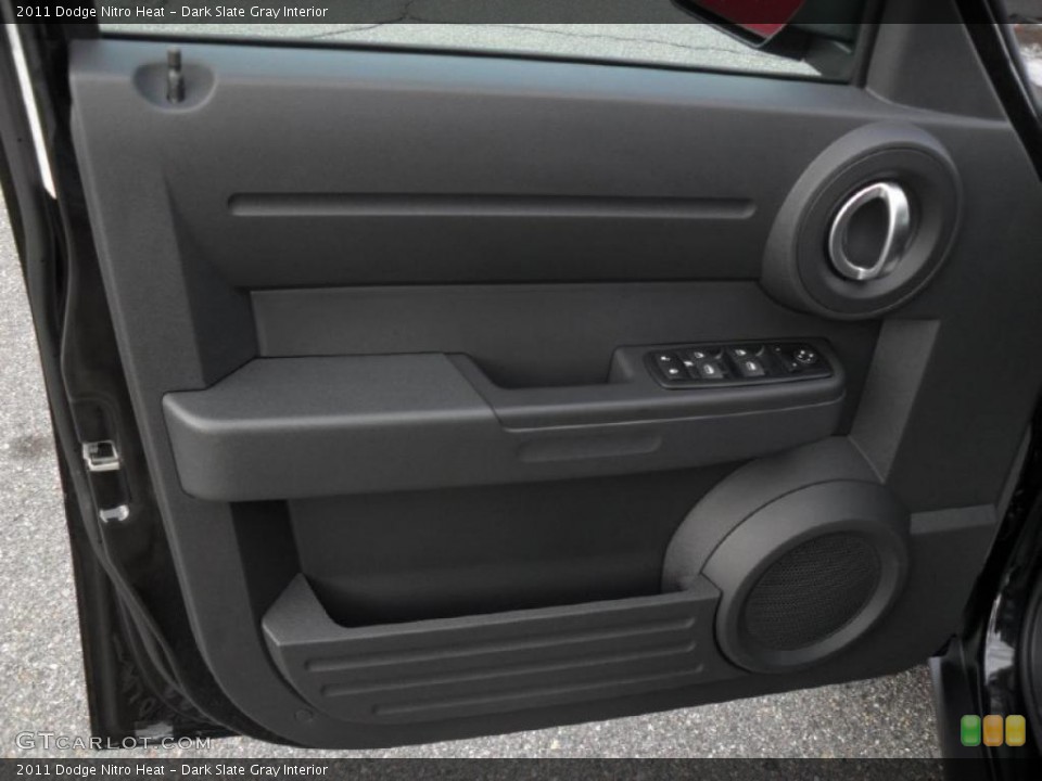 Dark Slate Gray Interior Door Panel for the 2011 Dodge Nitro Heat #42618276