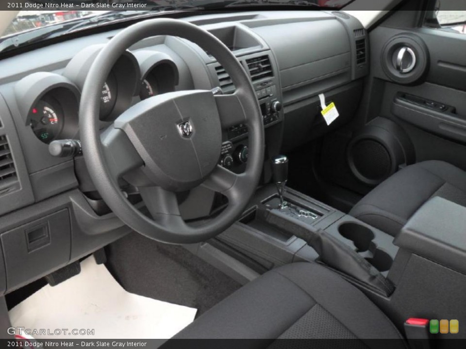 Dark Slate Gray Interior Prime Interior for the 2011 Dodge Nitro Heat #42618496