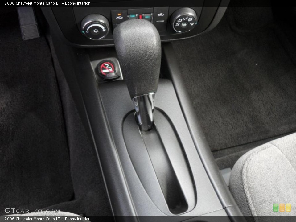 Ebony Interior Transmission for the 2006 Chevrolet Monte Carlo LT #42619860