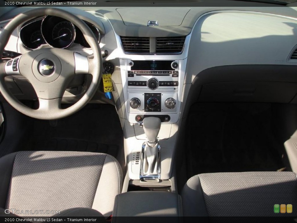 Titanium Interior Dashboard for the 2010 Chevrolet Malibu LS Sedan #42621744
