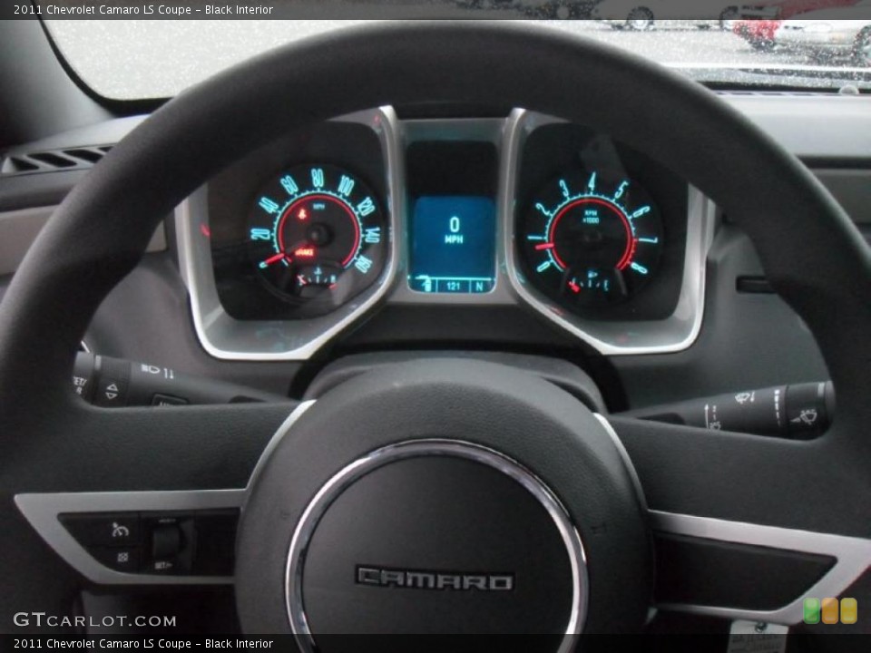 Black Interior Gauges for the 2011 Chevrolet Camaro LS Coupe #42621912