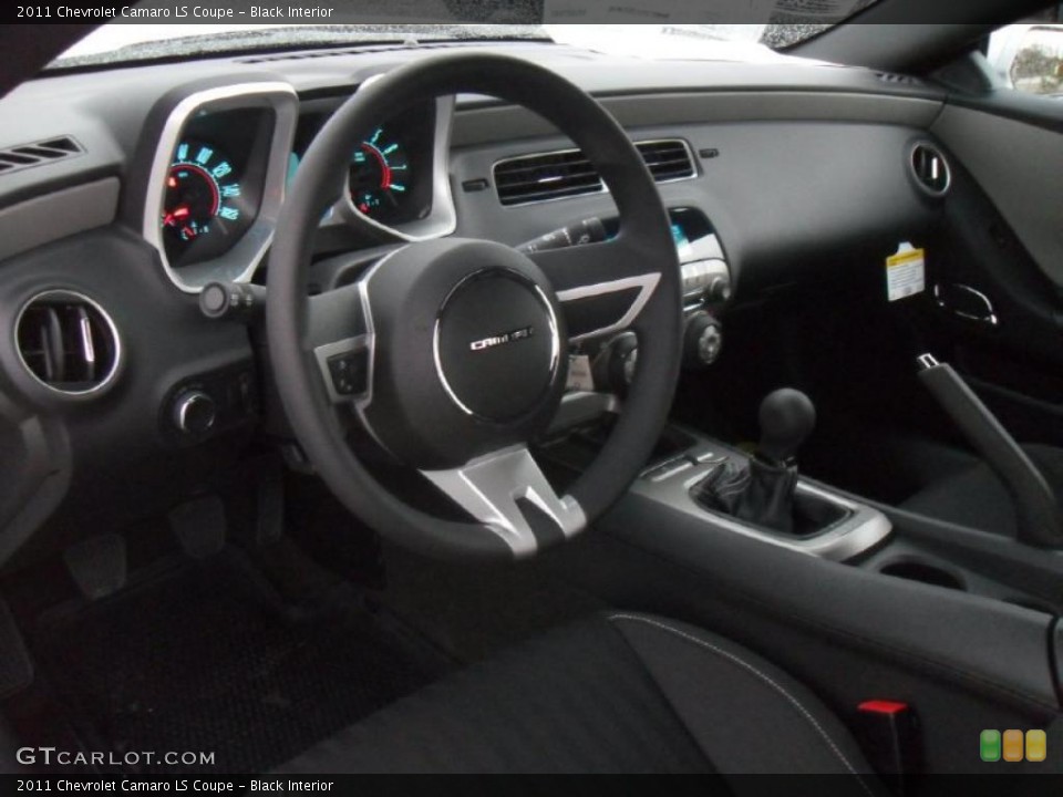 Black Interior Prime Interior for the 2011 Chevrolet Camaro LS Coupe #42622076