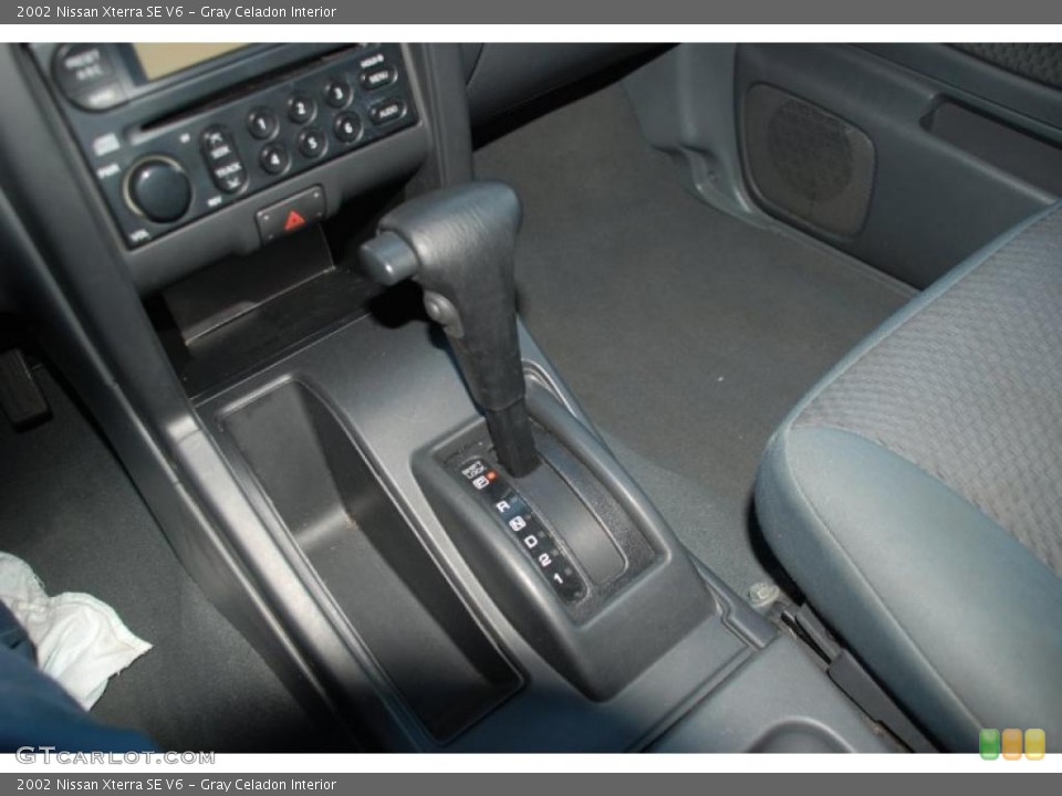Gray Celadon Interior Transmission for the 2002 Nissan Xterra SE V6 #42622737