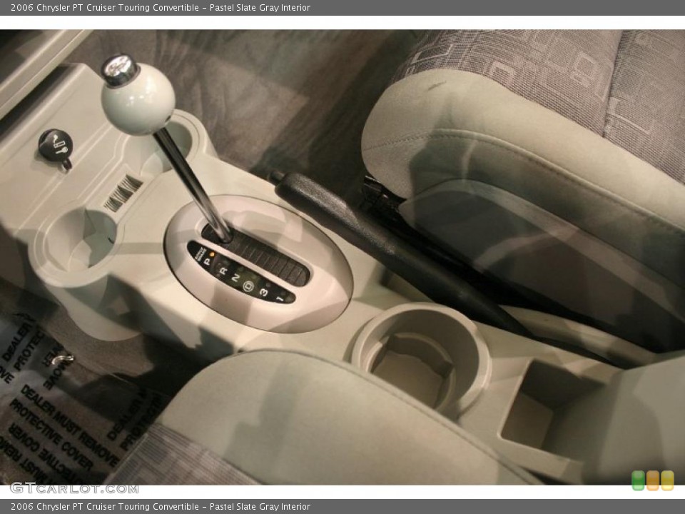 Pastel Slate Gray Interior Transmission for the 2006 Chrysler PT Cruiser Touring Convertible #42624952