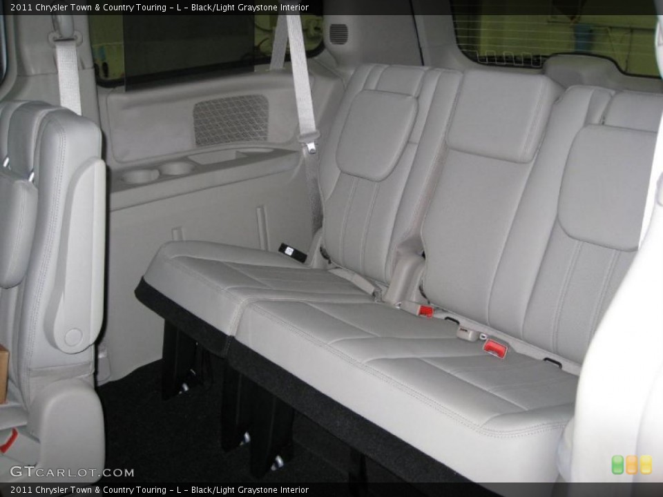 Black/Light Graystone Interior Photo for the 2011 Chrysler Town & Country Touring - L #42625164