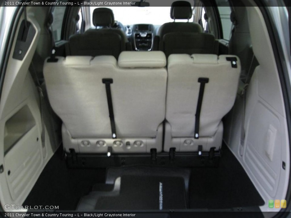 Black/Light Graystone Interior Trunk for the 2011 Chrysler Town & Country Touring - L #42625208