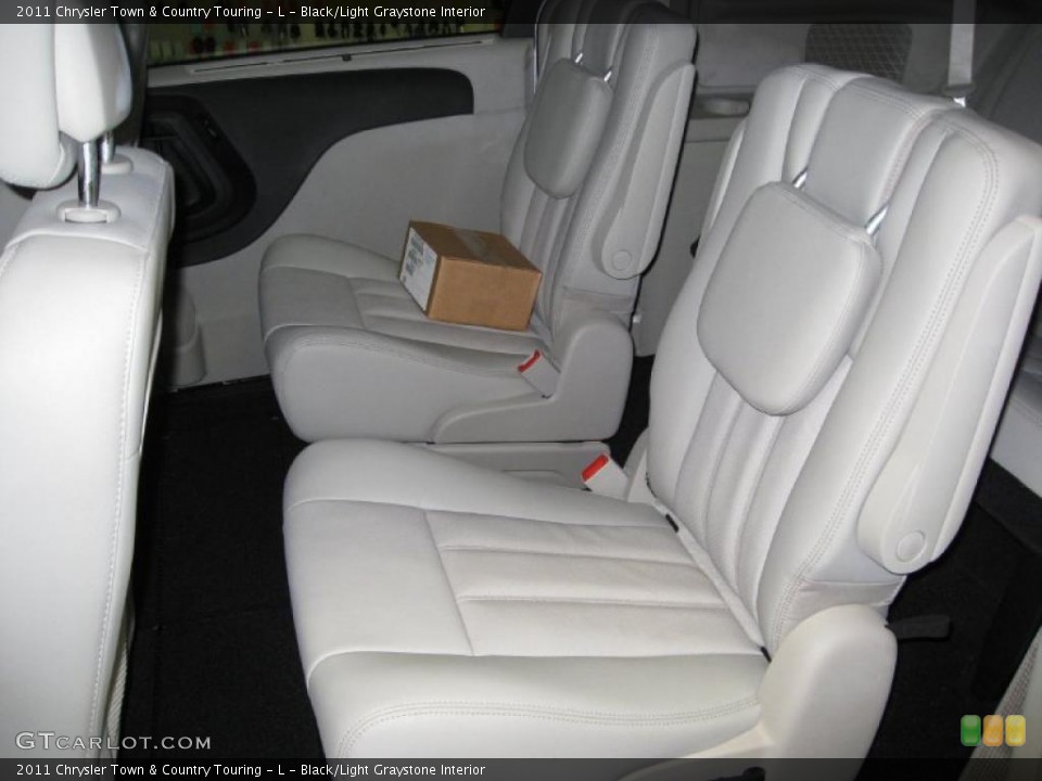 Black/Light Graystone Interior Photo for the 2011 Chrysler Town & Country Touring - L #42625336