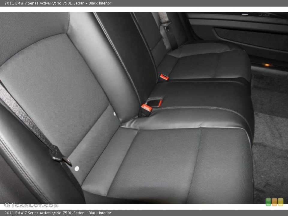 Black Interior Photo for the 2011 BMW 7 Series ActiveHybrid 750Li Sedan #42634016