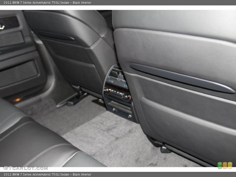 Black Interior Photo for the 2011 BMW 7 Series ActiveHybrid 750Li Sedan #42634032