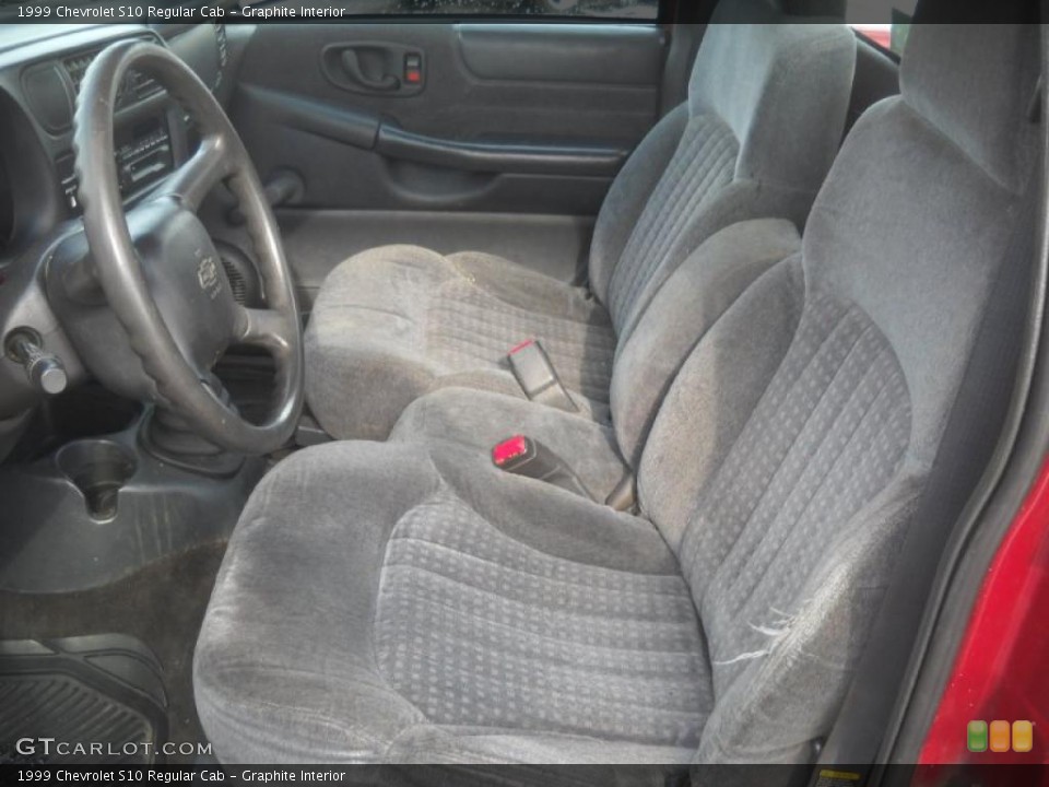 Graphite Interior Photo for the 1999 Chevrolet S10 Regular Cab #42636160
