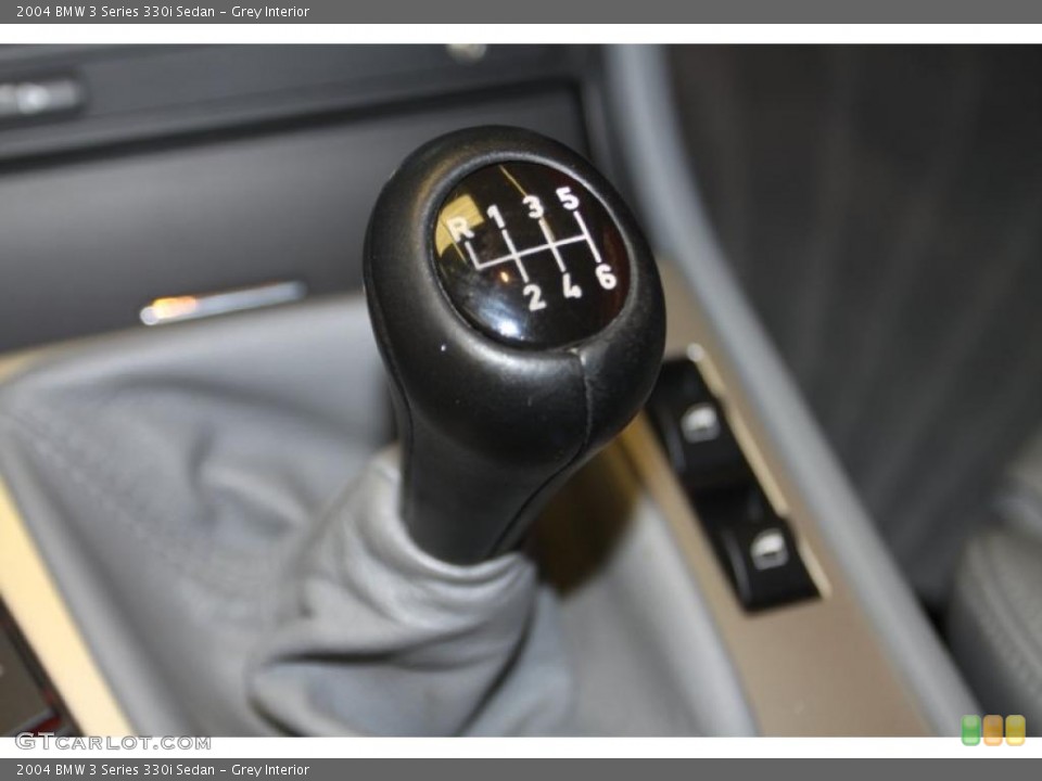 Grey Interior Transmission for the 2004 BMW 3 Series 330i Sedan #42640340