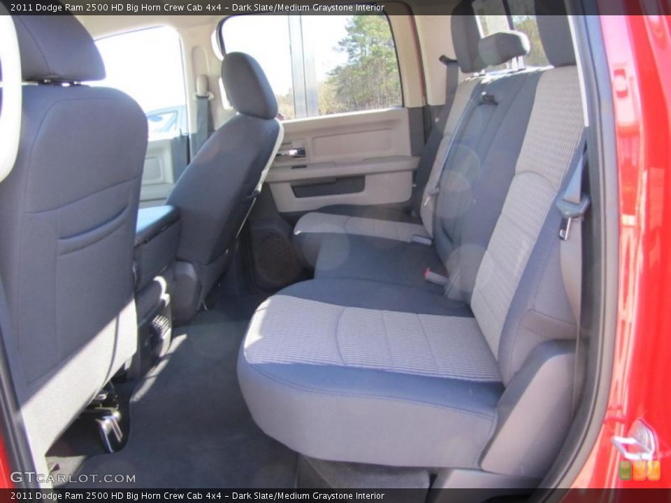 Dark Slate/Medium Graystone Interior Photo for the 2011 Dodge Ram 2500 HD Big Horn Crew Cab 4x4 #42640628