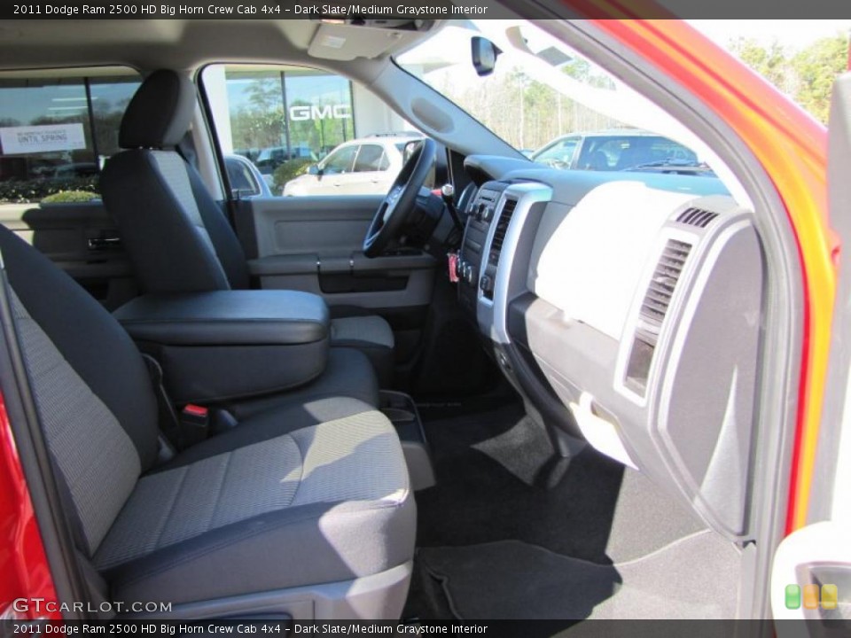 Dark Slate/Medium Graystone Interior Photo for the 2011 Dodge Ram 2500 HD Big Horn Crew Cab 4x4 #42640680