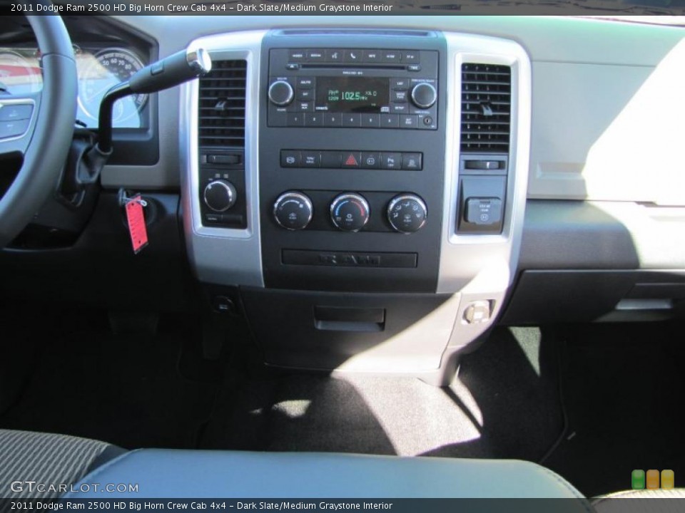 Dark Slate/Medium Graystone Interior Dashboard for the 2011 Dodge Ram 2500 HD Big Horn Crew Cab 4x4 #42640696