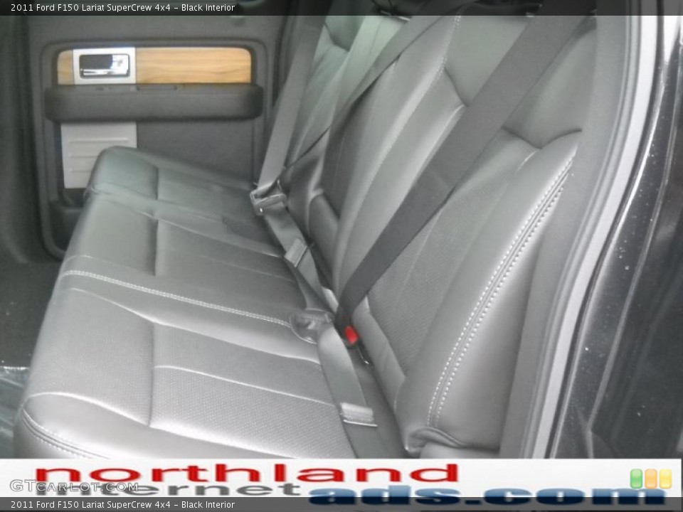 Black Interior Photo for the 2011 Ford F150 Lariat SuperCrew 4x4 #42641428