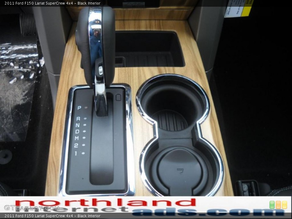 Black Interior Transmission for the 2011 Ford F150 Lariat SuperCrew 4x4 #42641492