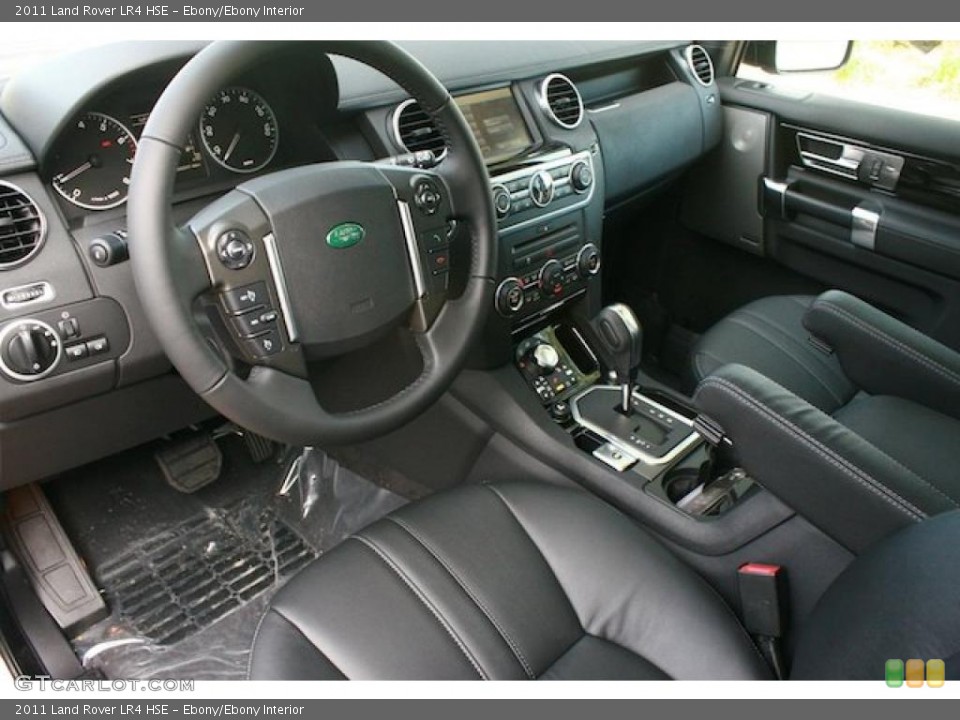 Ebony/Ebony Interior Photo for the 2011 Land Rover LR4 HSE #42645716