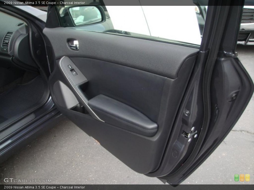 Charcoal Interior Door Panel for the 2009 Nissan Altima 3.5 SE Coupe #42645808
